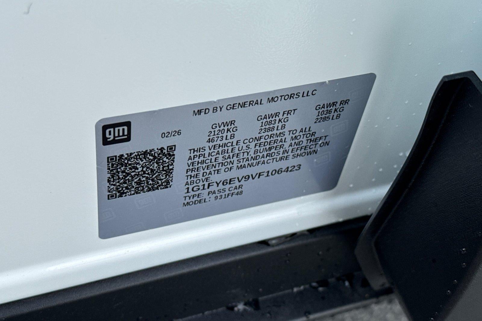 2027 Chevrolet Bolt LT