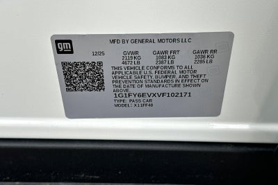 2027 Chevrolet Bolt LT