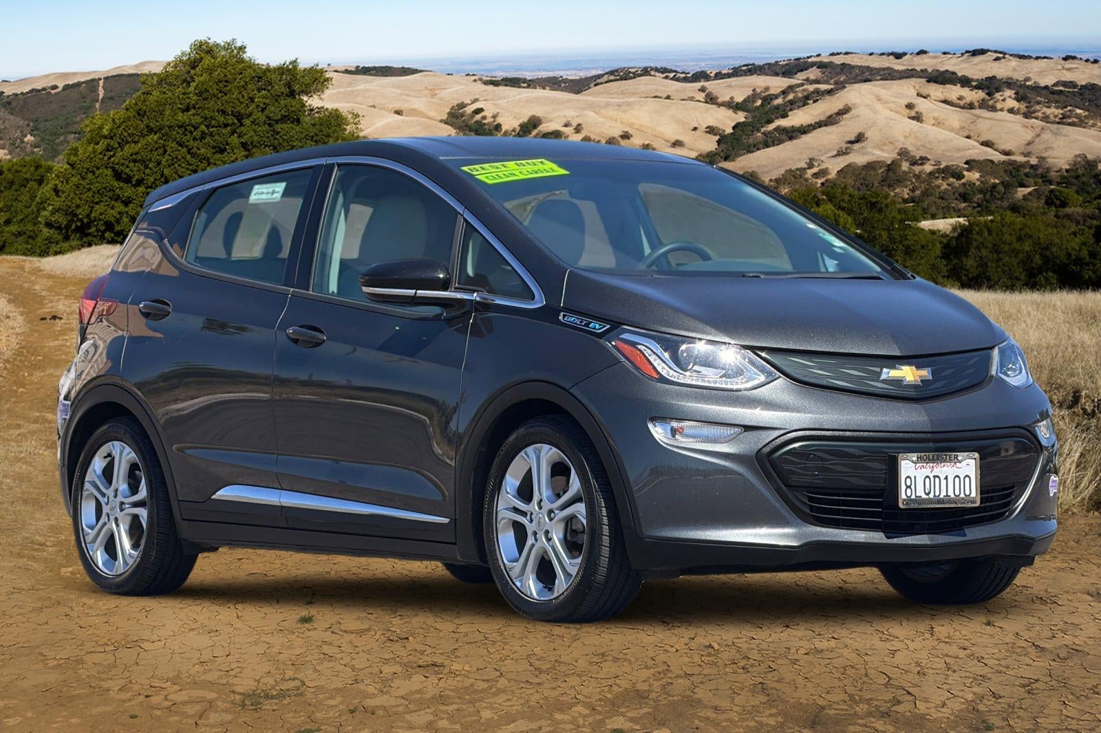 Used 2019 Chevrolet Bolt EV LT with VIN 1G1FY6S03K4125145 for sale in Hollister, CA