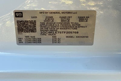 2026 Chevrolet Silverado 2500 HD WT