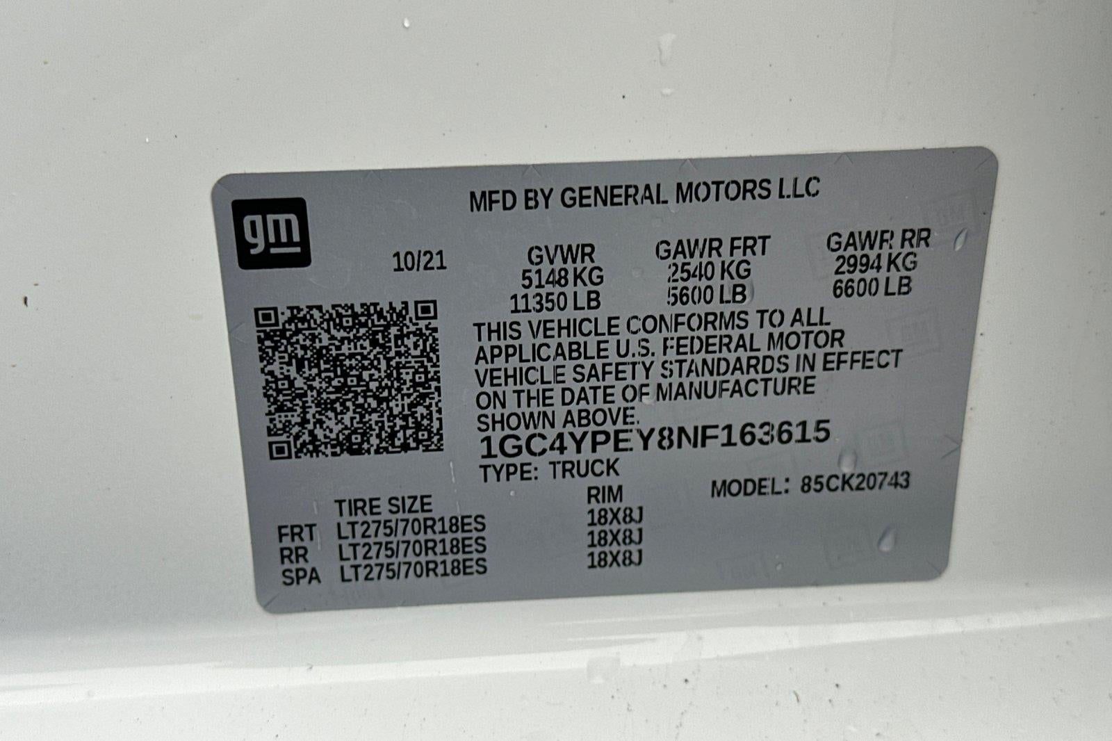 2022 Chevrolet Silverado 2500 HD LTZ