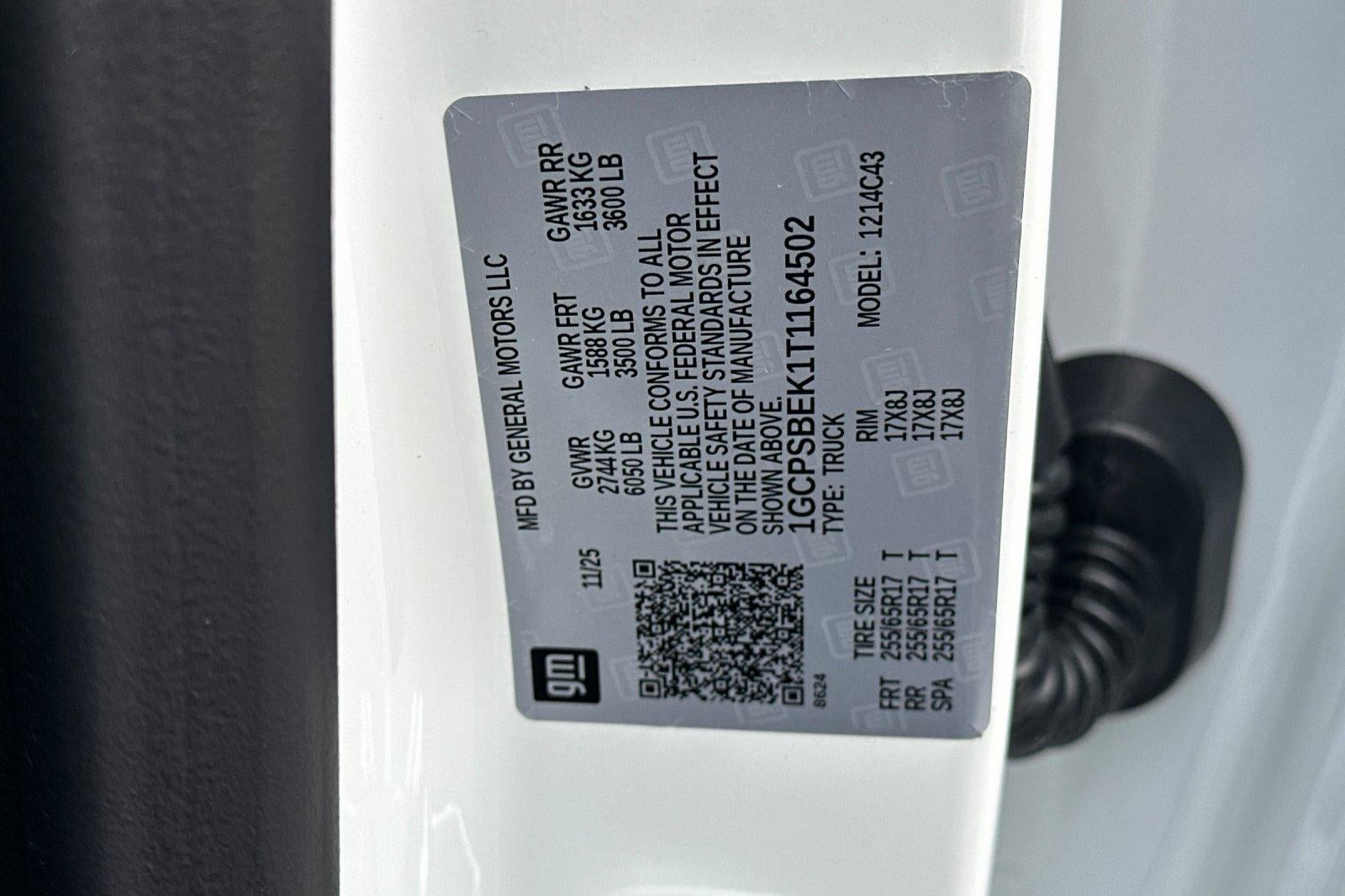 2026 Chevrolet Colorado WT