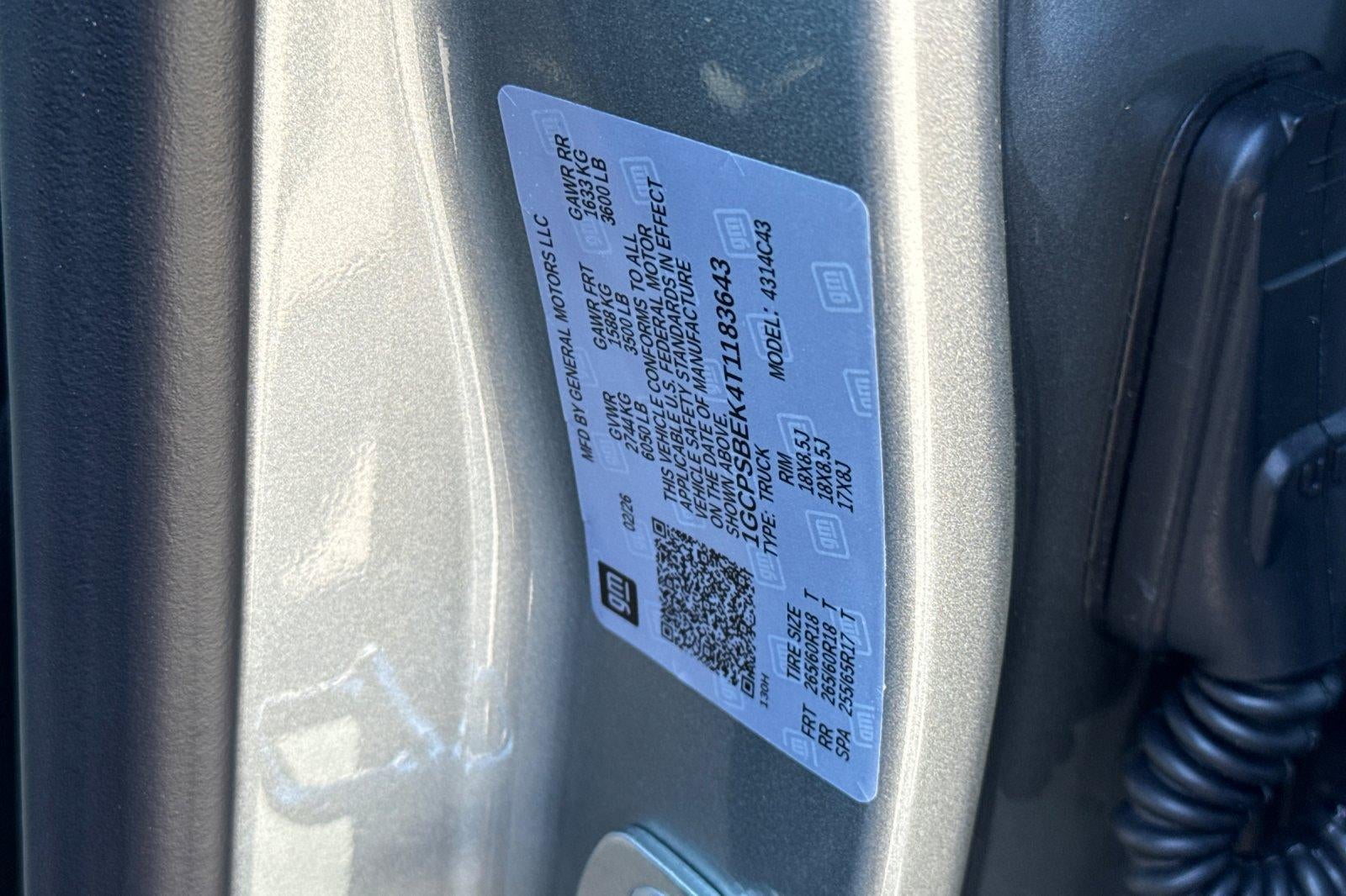 2026 Chevrolet Colorado WT