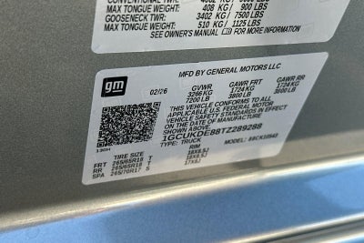 2026 Chevrolet Silverado 1500 LT