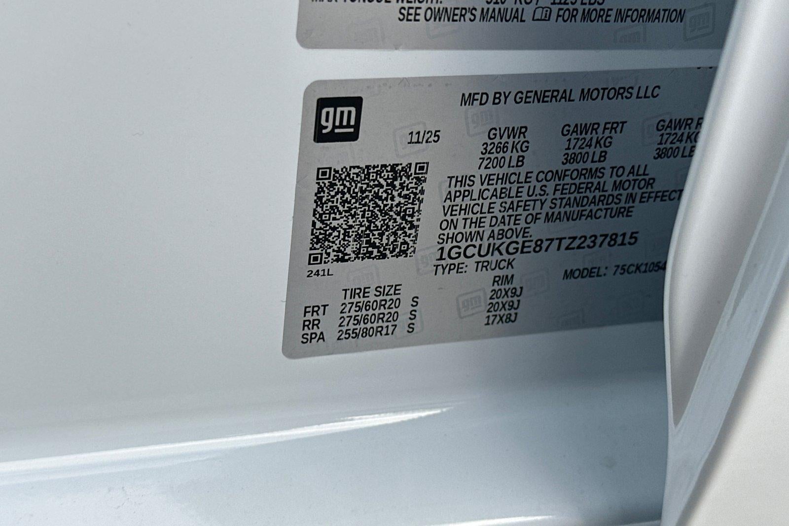 2026 Chevrolet Silverado 1500 LTZ