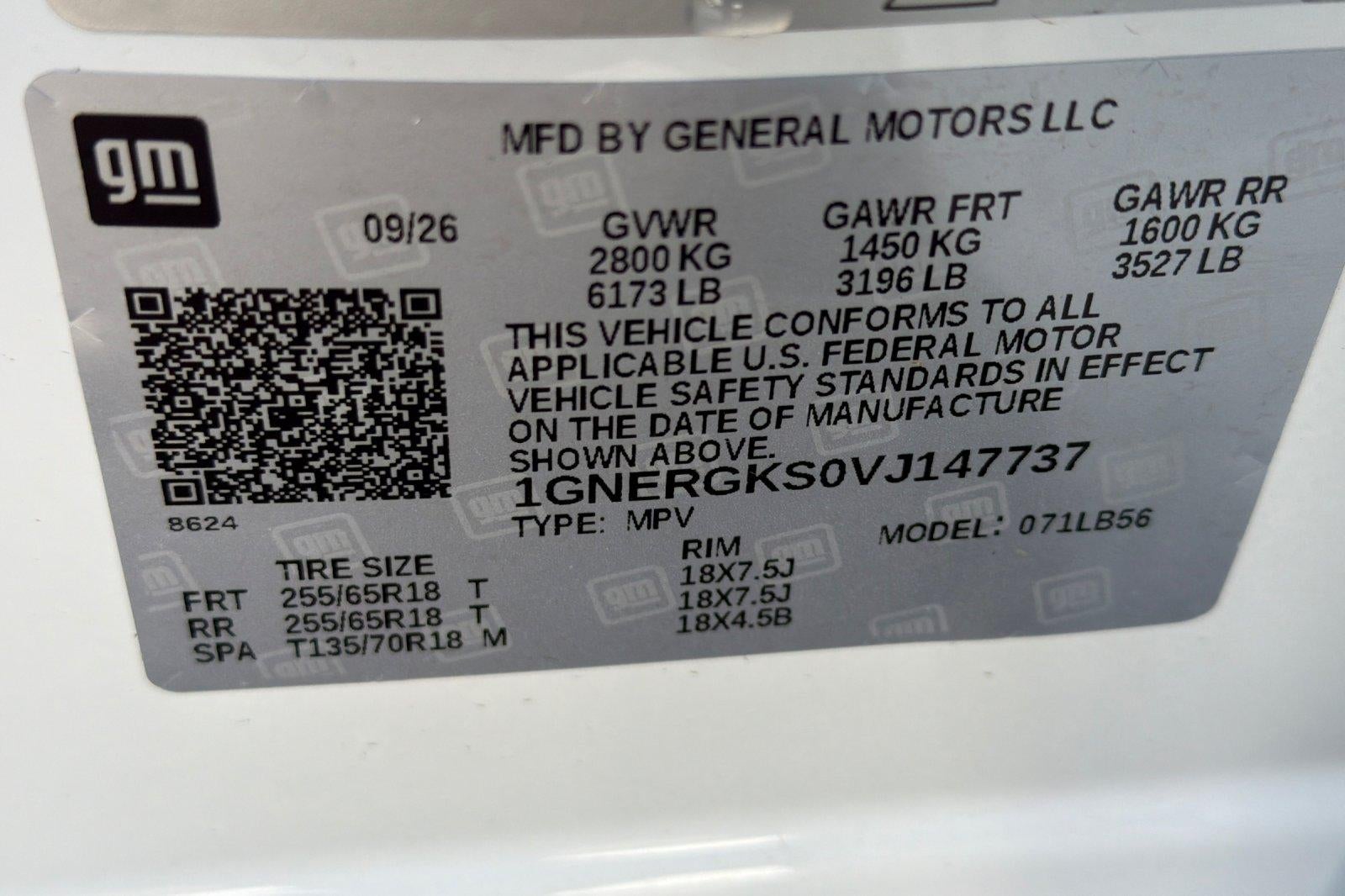 2027 Chevrolet Traverse LT