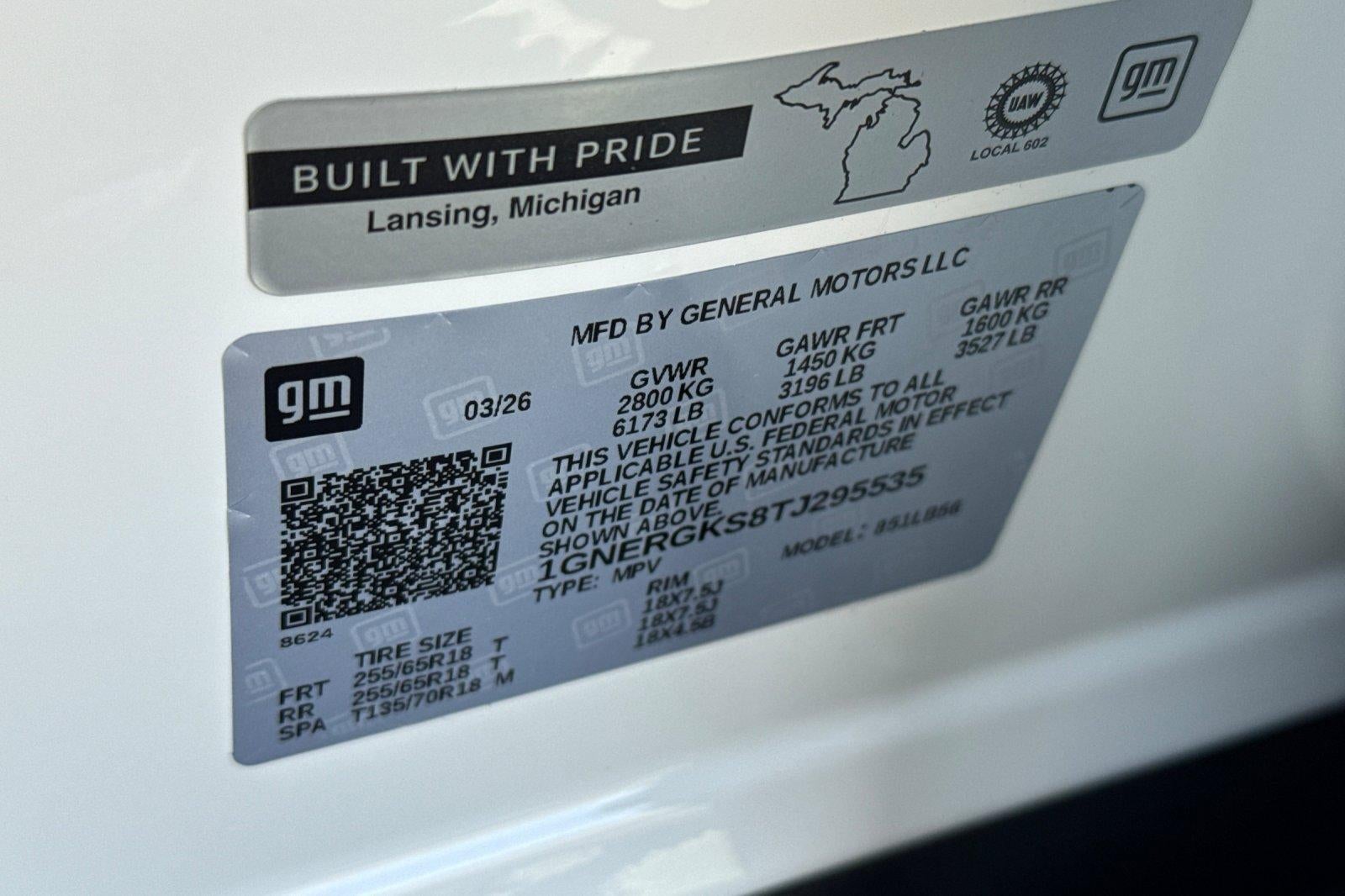 2026 Chevrolet Traverse LT
