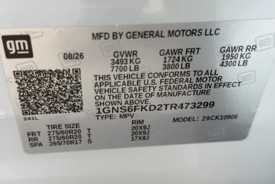 2026 Chevrolet Suburban Premier