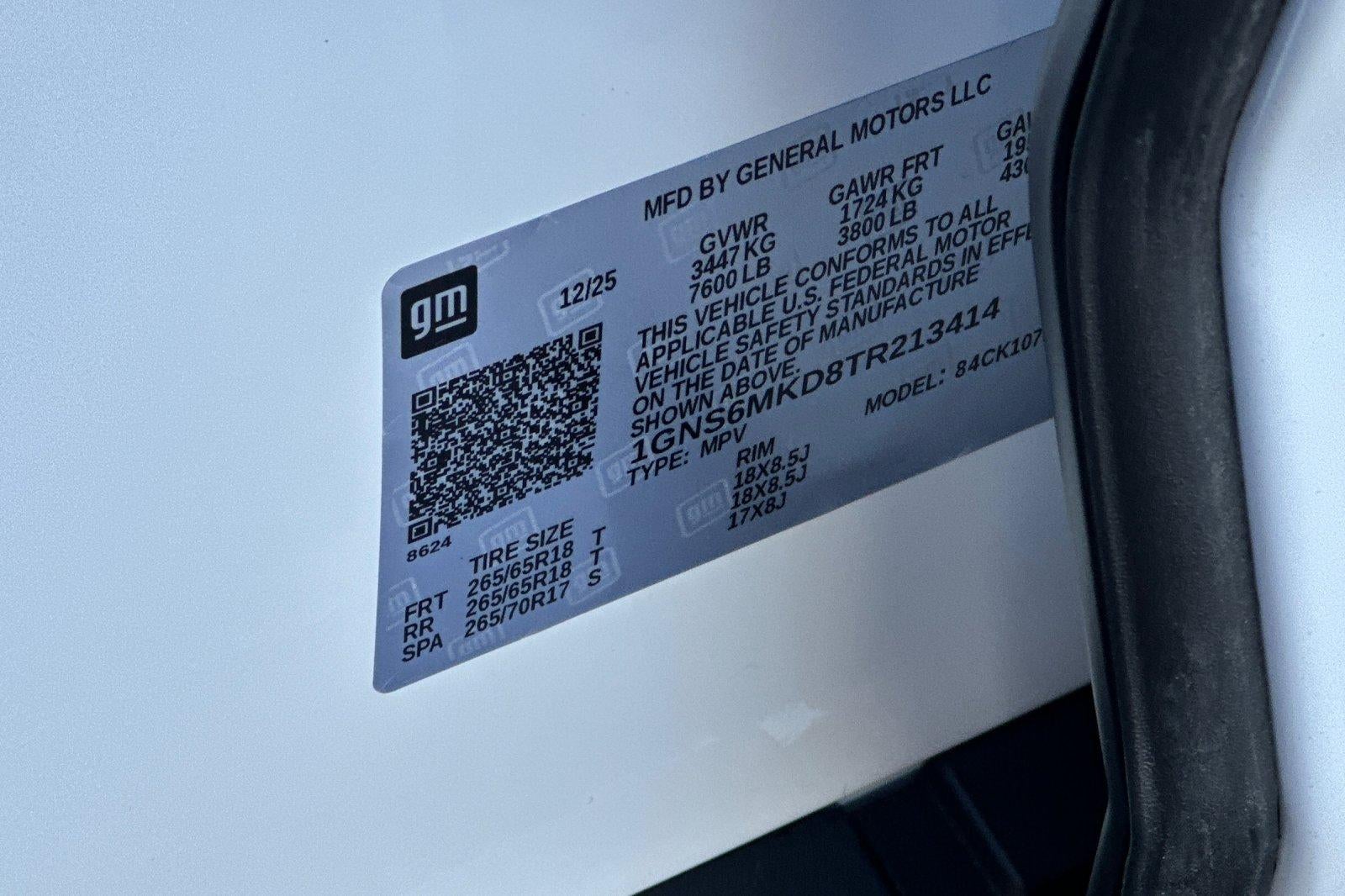 2026 Chevrolet Tahoe LS