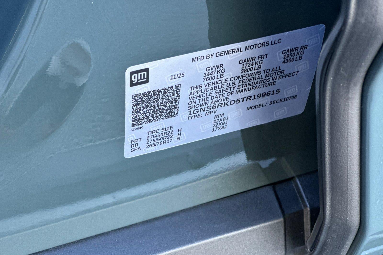 2026 Chevrolet Tahoe RST