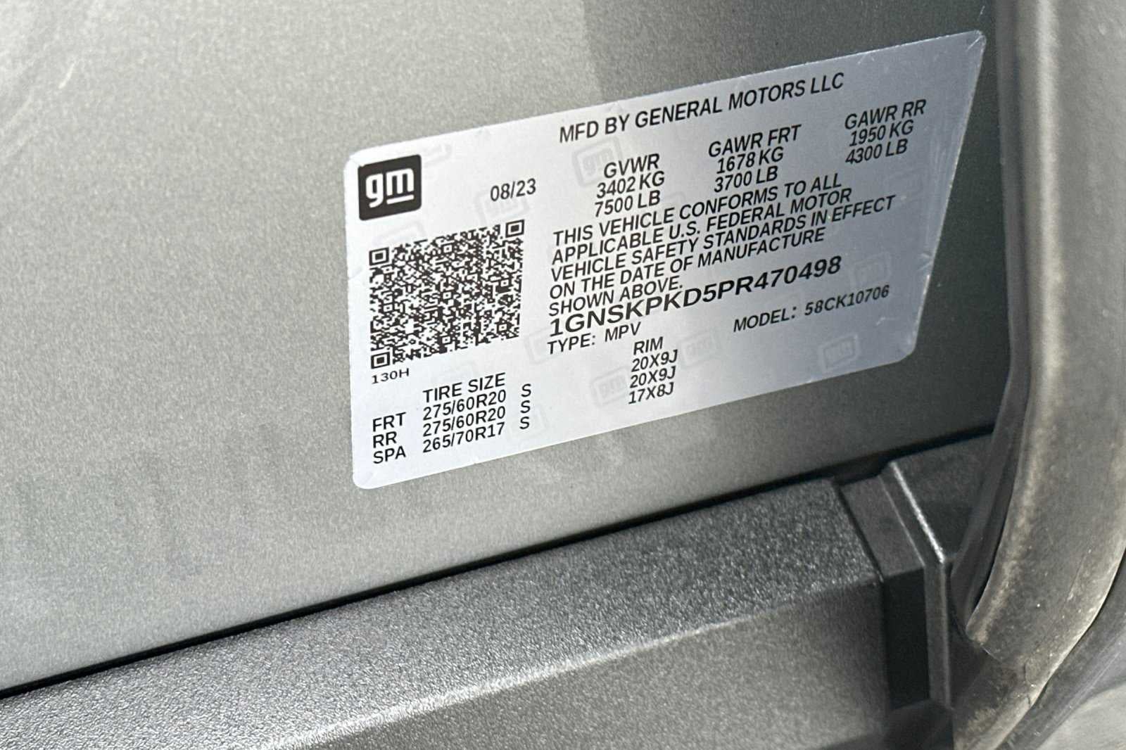 2023 Chevrolet Tahoe Z71