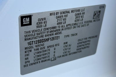 2017 GMC Sierra 2500 HD SLE