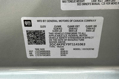 2026 Chevrolet Silverado 2500 HD LTZ