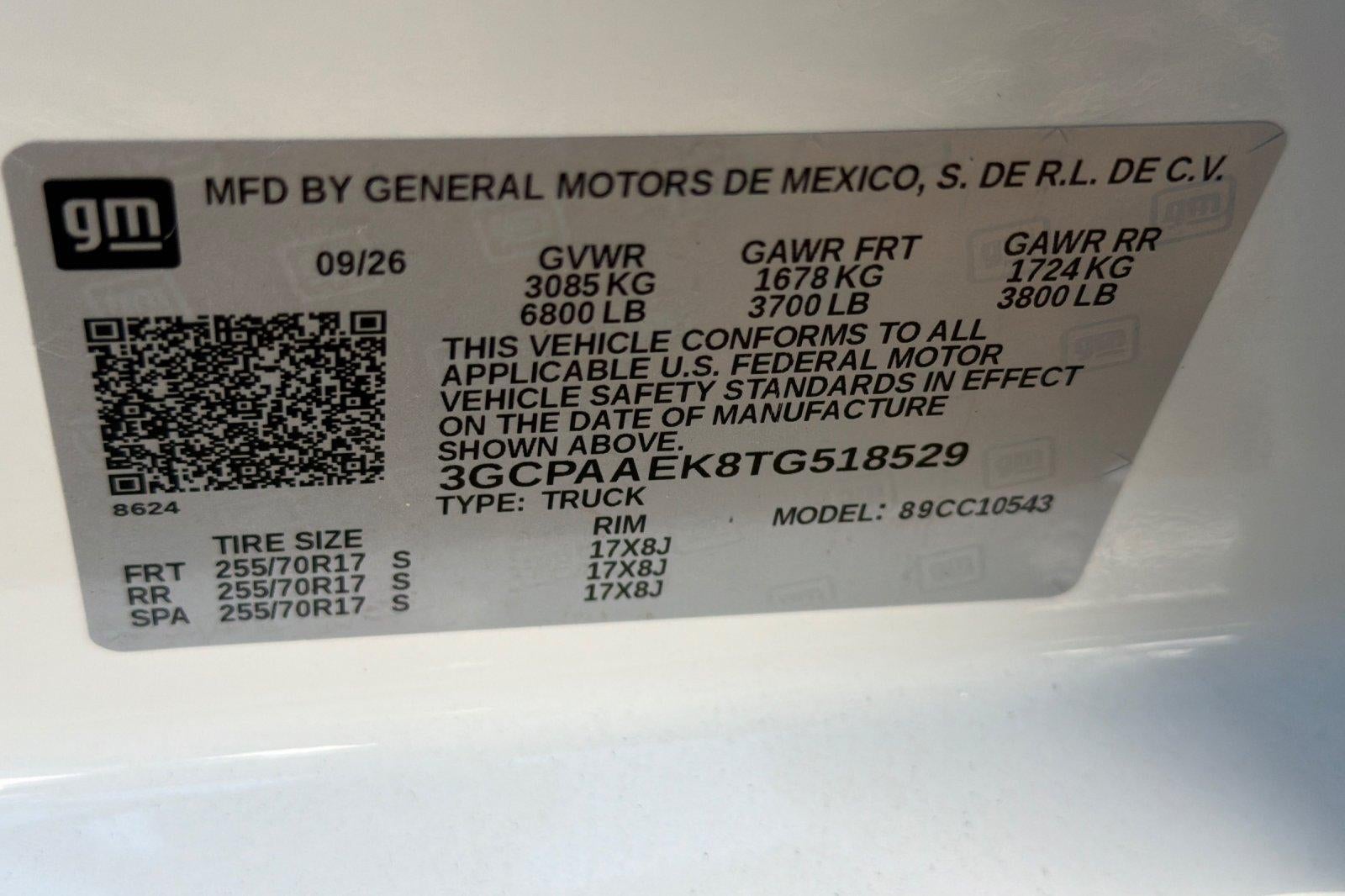 2026 Chevrolet Silverado 1500 WT