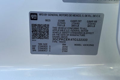 2026 Chevrolet Silverado 1500 Custom Trail Boss