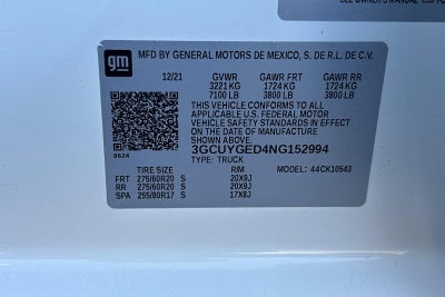 2022 Chevrolet Silverado 1500 LTD LTZ