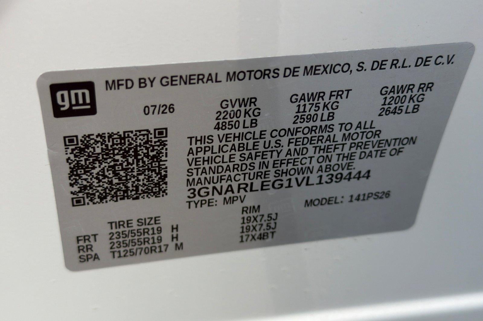 2027 Chevrolet Equinox RS