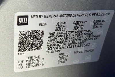 2026 Chevrolet Equinox LT