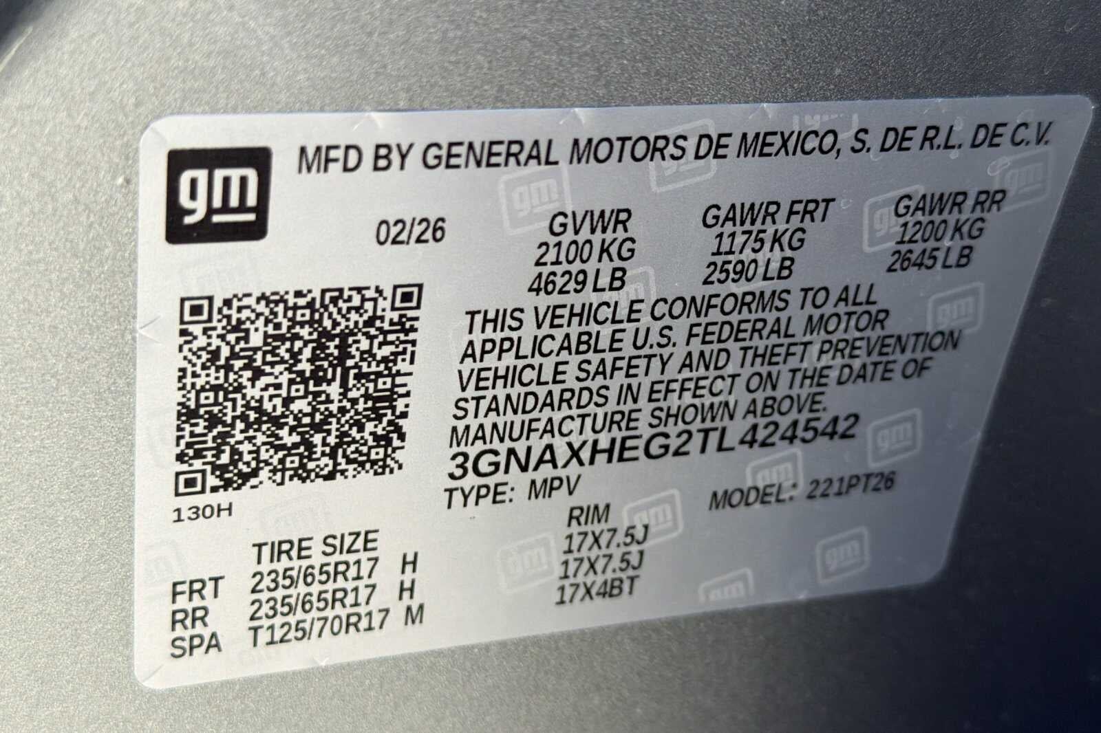 2026 Chevrolet Equinox LT