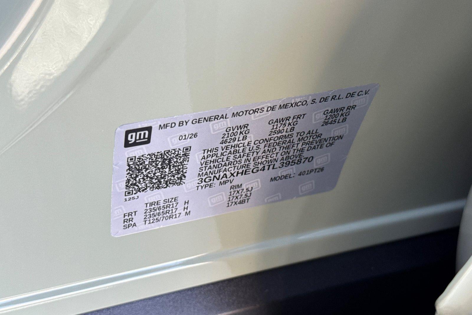 2026 Chevrolet Equinox LT