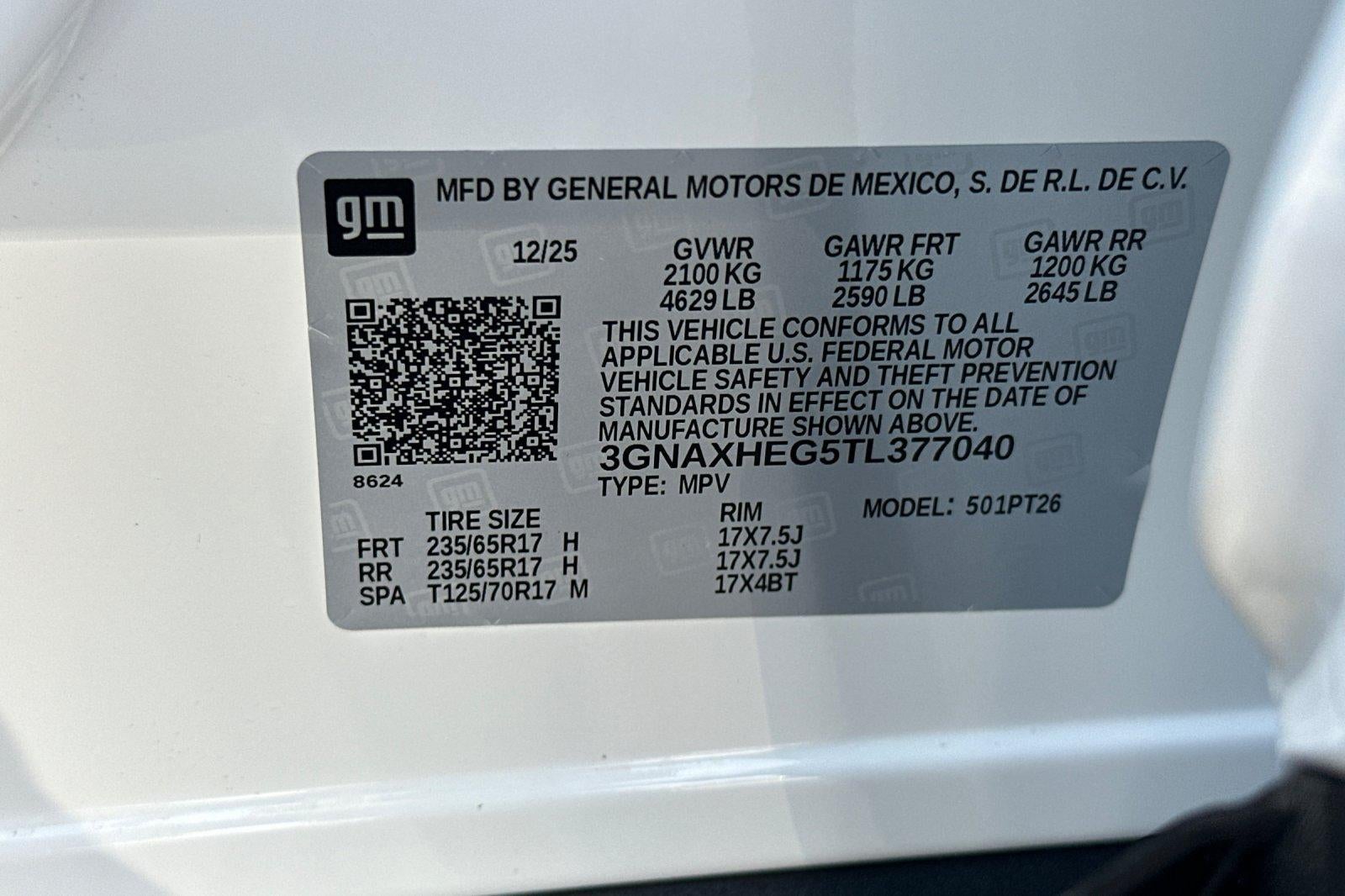 2026 Chevrolet Equinox LT