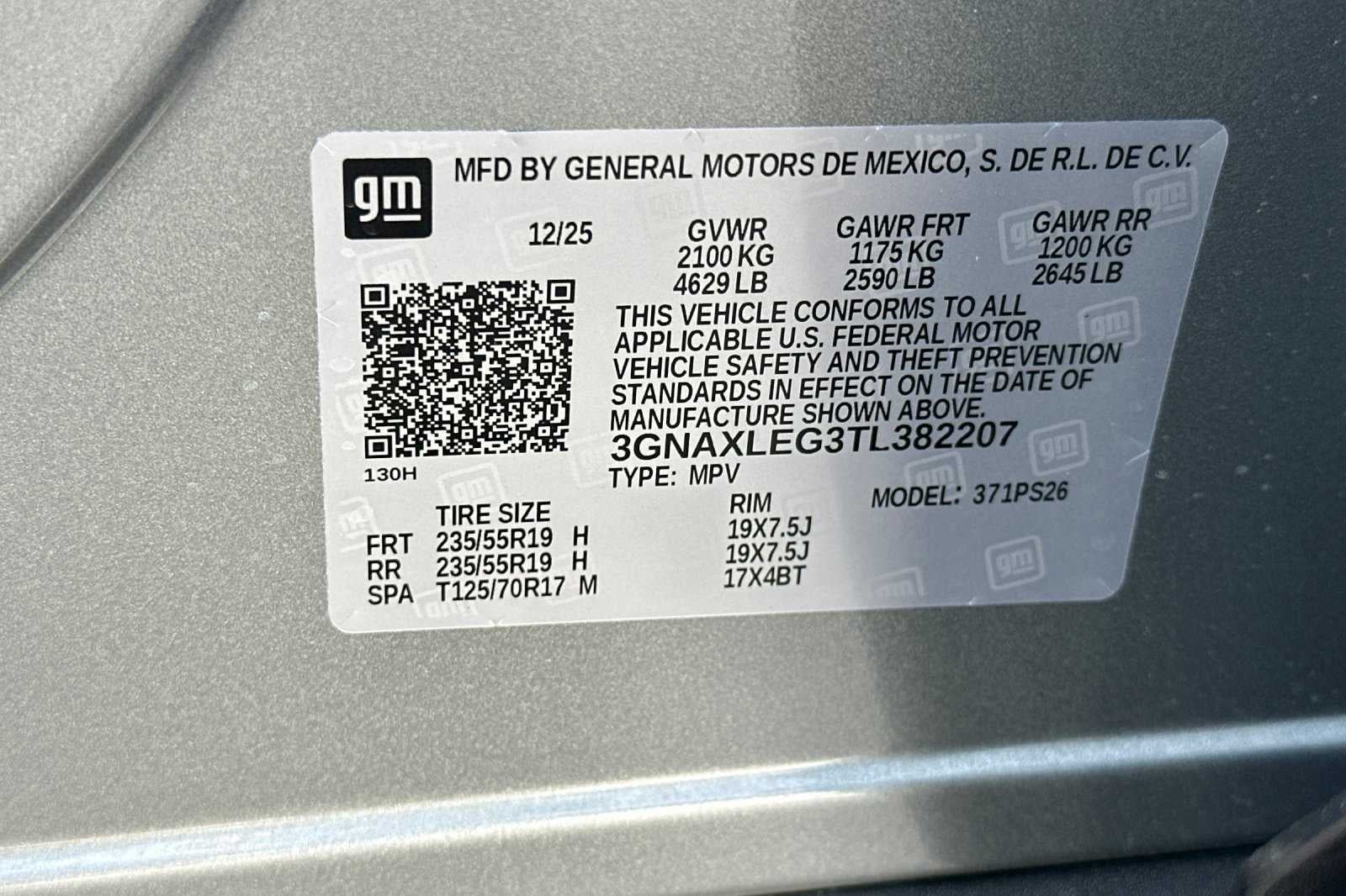 2026 Chevrolet Equinox RS