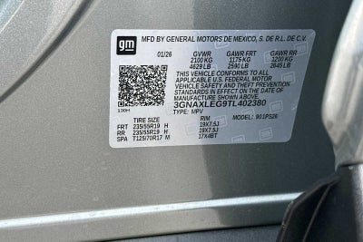 2026 Chevrolet Equinox RS