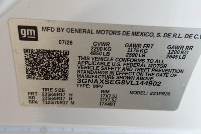 2027 Chevrolet Equinox ACTIV