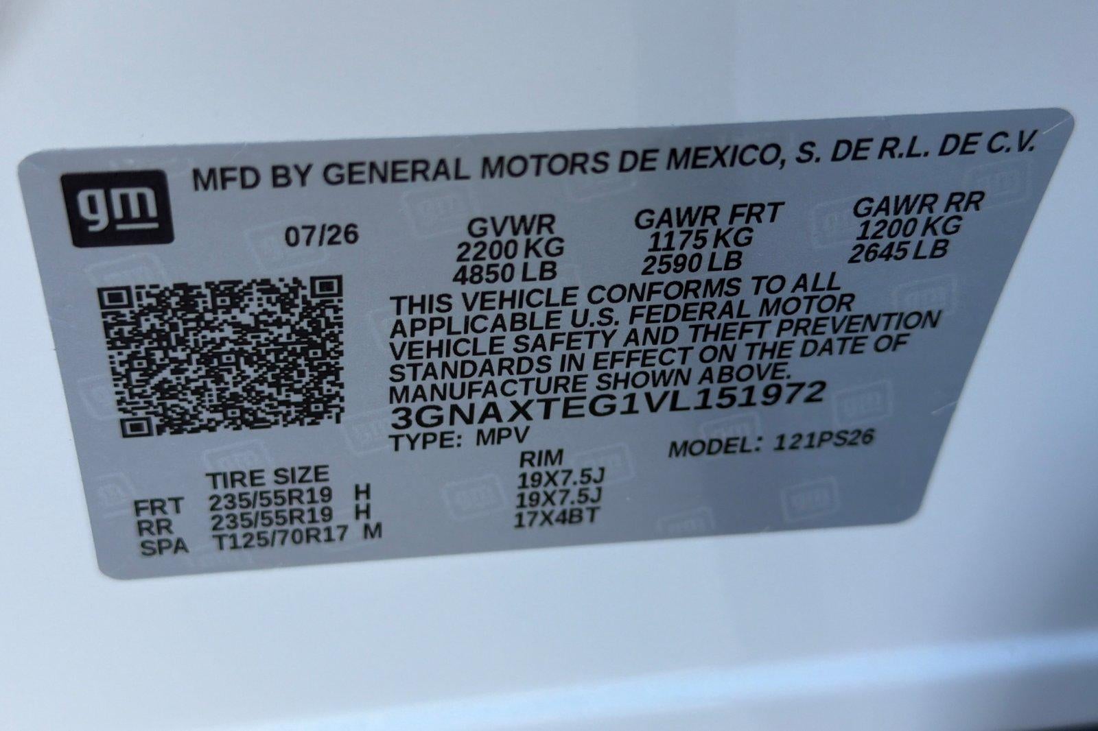 2027 Chevrolet Equinox RS