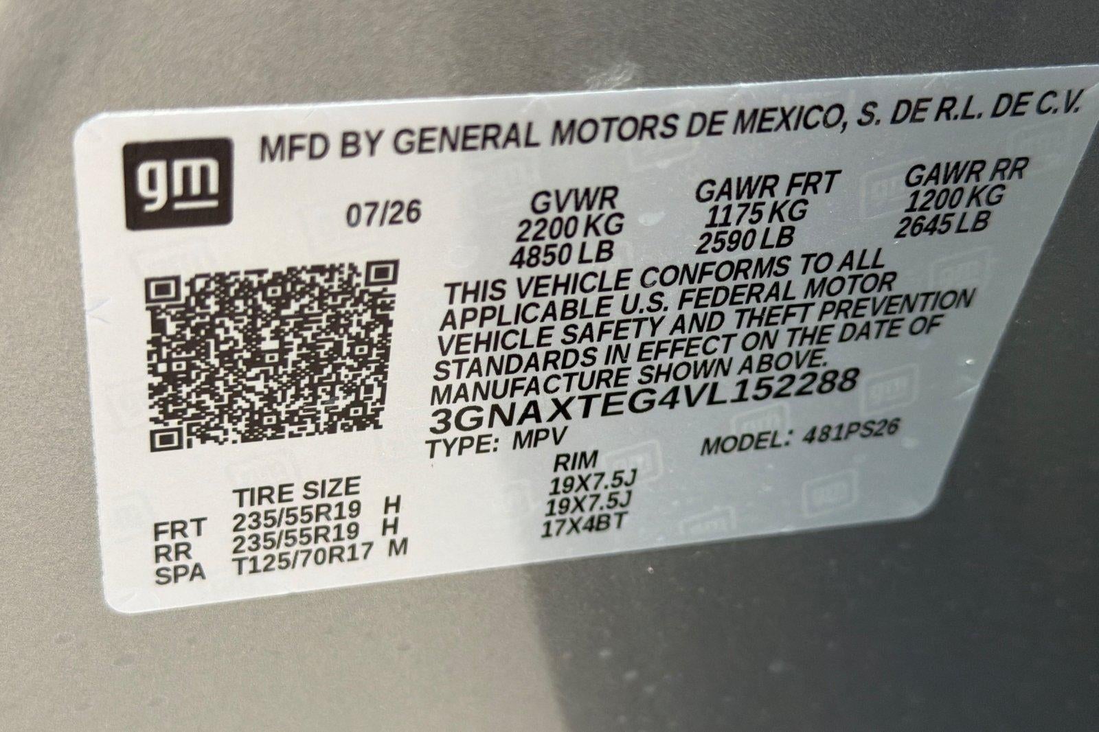 2027 Chevrolet Equinox RS