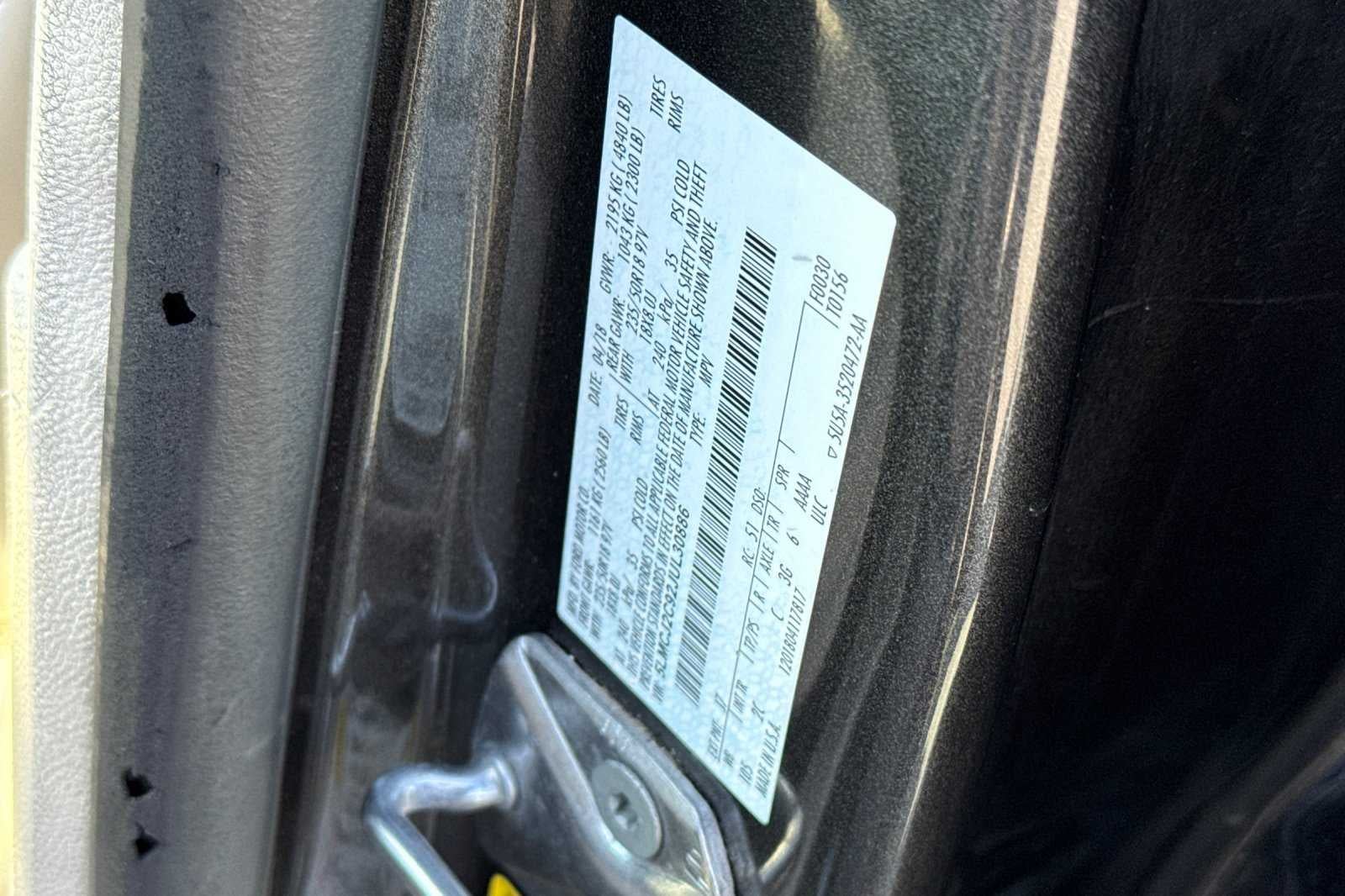 2018 Lincoln MKC Select