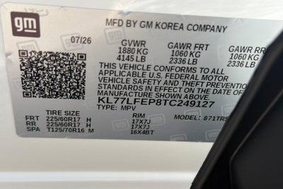 2026 Chevrolet Trax LS