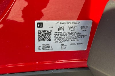 2026 Chevrolet Trax 1RS