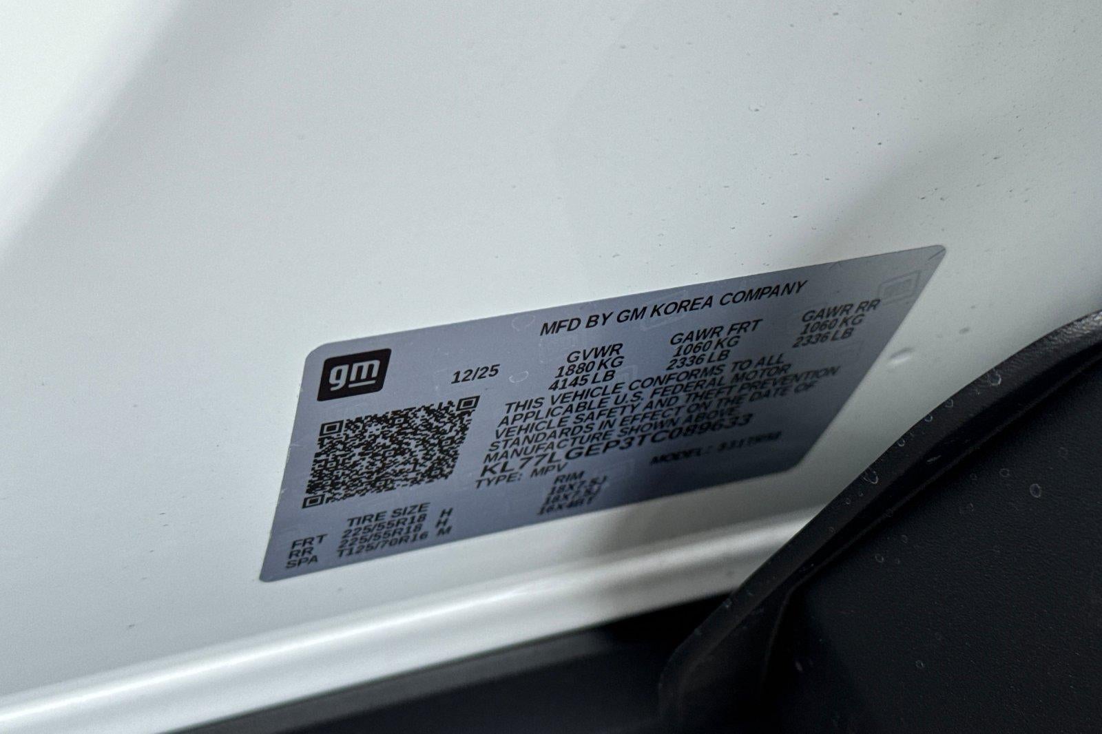 2026 Chevrolet Trax 1RS