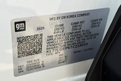 2026 Chevrolet Trax 1RS