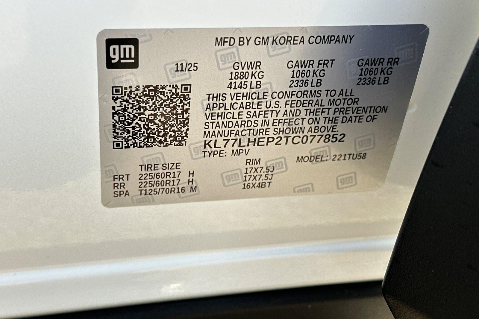 2026 Chevrolet Trax LT