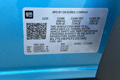 2026 Chevrolet Trax LT