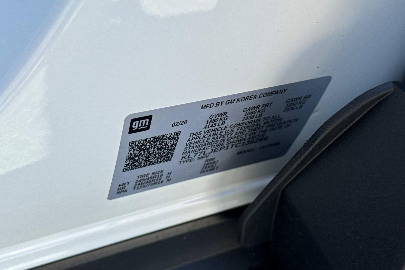 2026 Chevrolet Trax 2RS