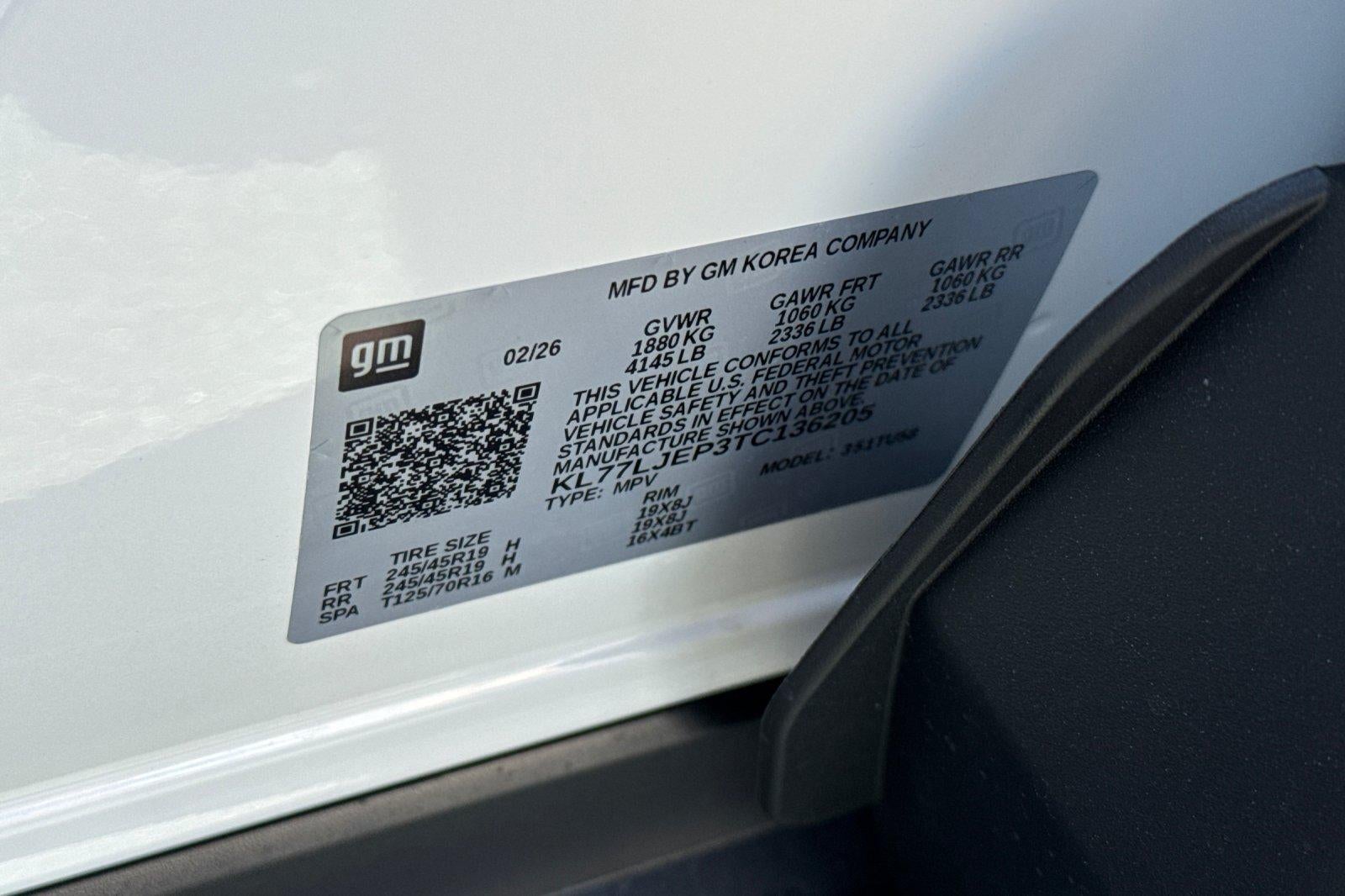 2026 Chevrolet Trax 2RS