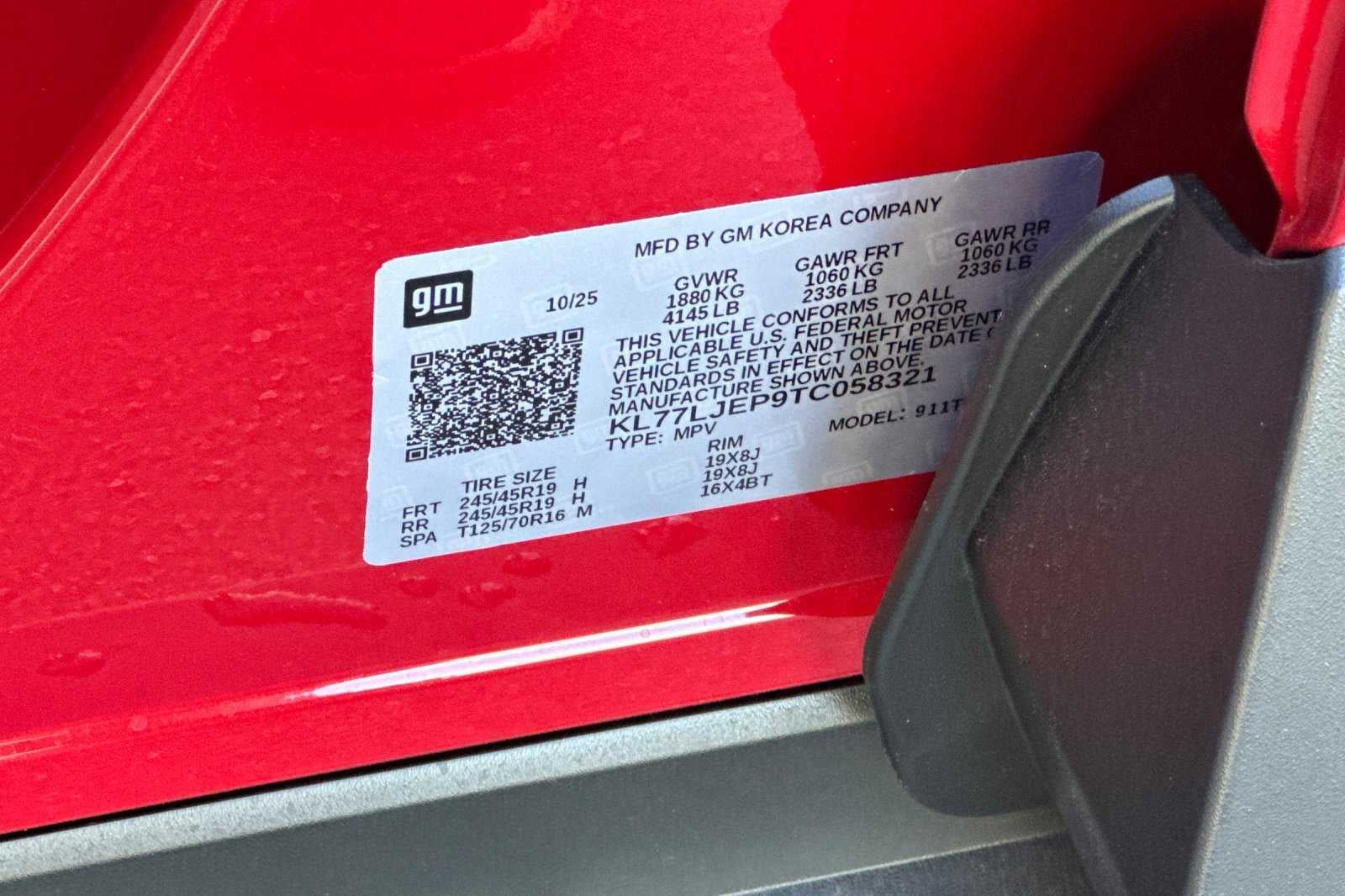 2026 Chevrolet Trax 2RS