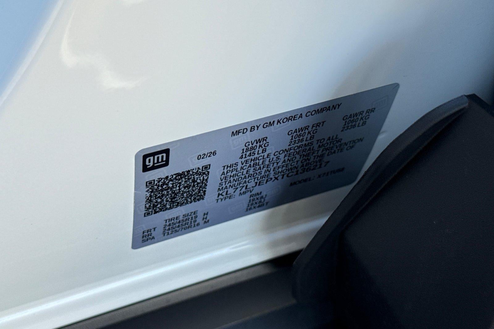 2026 Chevrolet Trax 2RS