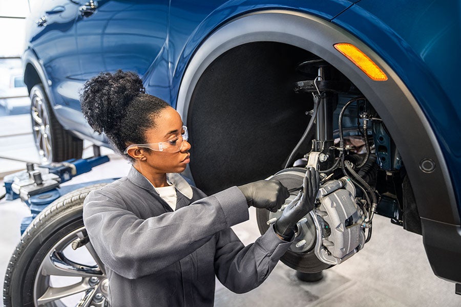 Brake inspection and service