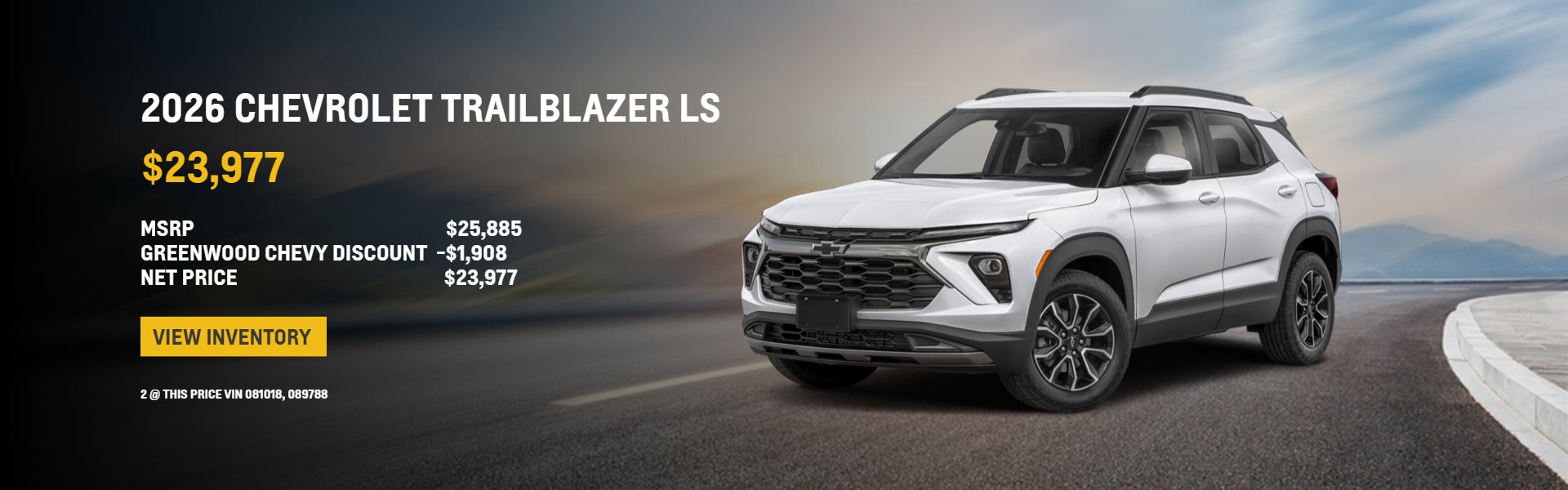 New2026 Chevrolet Trailblazer LS
