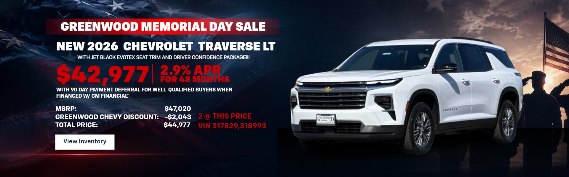 New 2026 Chevrolet Traverse LT